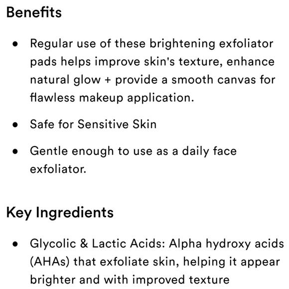 First Aid Beauty Skincare First Aid Beauty Facial Radiance Pads To Help Exfoliate Tone